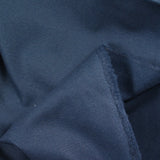 Sergé de coton gratté bleu marine