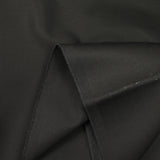 Intense black elastane cotton jeans