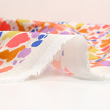 Martina print cotton Field flowers fishing and camel per meter