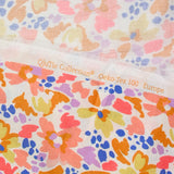 Martina print cotton Field flowers fishing and camel per meter