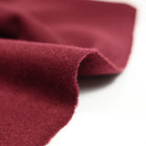 Chaquetón de poliéster elastano rojo vino