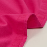 Jersey de coton flammé fuchsia