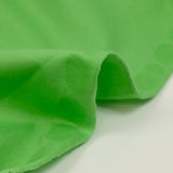 Jersey de coton flammé vert pomme