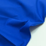 Coton uni bleu roi