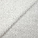 Broderie anglaise Hilda blanc cassé