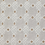 Broderie anglaise Lyra blanc cassé