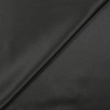 100% black silk satin