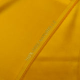 100% sunny yellow silk satin