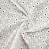 Broderie anglaise Catalina blanc cassé