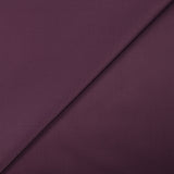 Satin de coton lourd aubergine