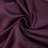 Satin de coton lourd aubergine