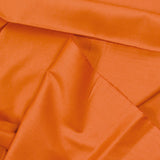 Dark orange cotton poplin