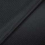 Satin de soie imprimé peau de serpent fond noir