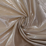 Pink champagne lamé polyester