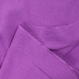 Gaze de coton violet