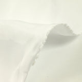 Polycoton élasthanne blanc