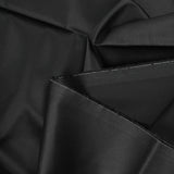 Satin de coton élasthanne noir