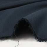 Coton uni bleu nuit