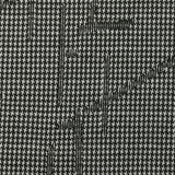 Maille Milano polyester Lurex pied-de-puce craquelé noir et blanc