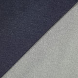 Lightweight dark blue speckled jeans