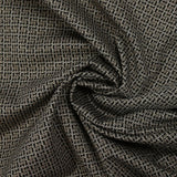 Milano malla poliéster Lurex camino cruzado beige y negro