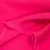 Crêpe de polyester fuchsia