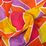 Forma impresa de Policoton amarillo y naranja