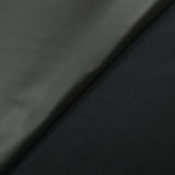 Simili cuir envers suédine noir