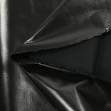 Tejido de sarga de viscosa revestido impermeable negro