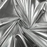Tissu sergé de viscose enduit imperméable argent