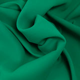 Crepe de poliéster verde
