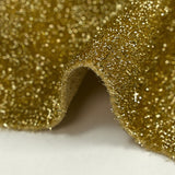 Jersey terciopelo lurex dorado