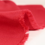 Crepe de poliéster rojo