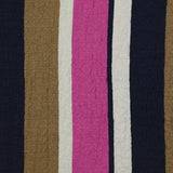 Magenta striped, Taupe and Navy