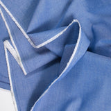 Chambray de coton lourd bleu clair