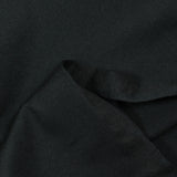 Jersey de coton noir