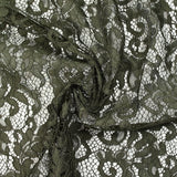 Dentelle festonnée Judith kaki