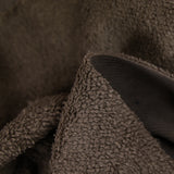 Velours côtelé sherpa double face taupe