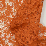 Dentelle festonnée Judith citrouille