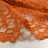 Dentelle festonnée Judith citrouille