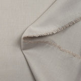 Twill de coton argile blanche