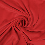 Jersey de terciopelo rojo leve