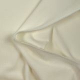 Soft white velvet jersey broken white