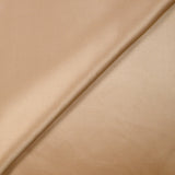 100% beige silk satin