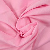 Coton uni rose
