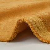 Fine polyester velvet Safran ribs