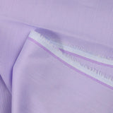 Voile de coton tissé-teint 1mm rayé mauve
