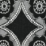 Black Bohemian polyester lace