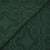 Forest green Bohemian polyester lace