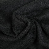 Lainage bouclette envers polaire noir
